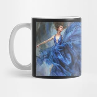 Blue dancer Mug